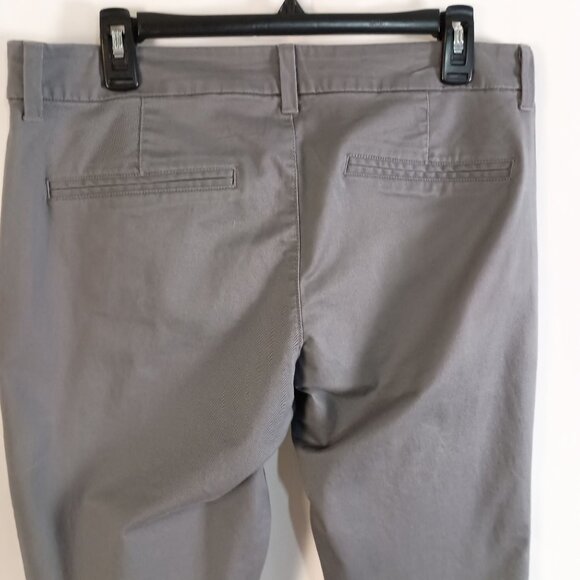 Old Navy Pants 12P NWT Gray Bootcut Mid Rise Women’s Career Work Dress Slacks - Picture 4 of 7